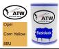 Preview: Opel, Corn Yellow, 88U: 500ml Lackdose, von ATW Autoteile West.